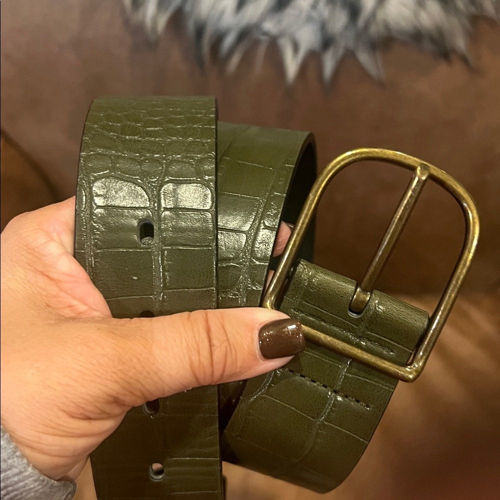 Banana Republic Black Leather Belt